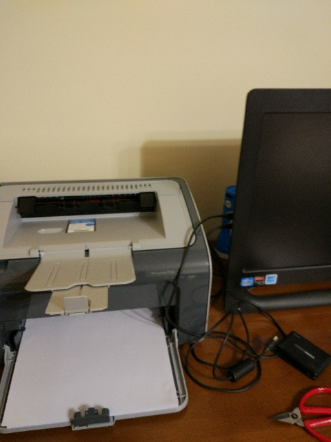 激光打印机黑白双面