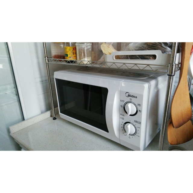美的(midea) m1-211a 微波炉 白色 21l 经典实用
