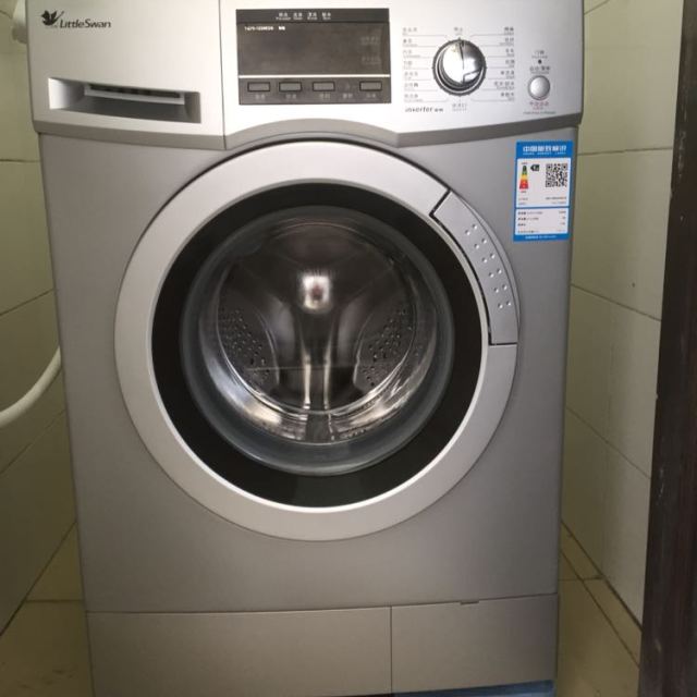 小天鹅(little swan)tg70-1229eds 7公斤滚筒洗衣机 变频节能 可中途