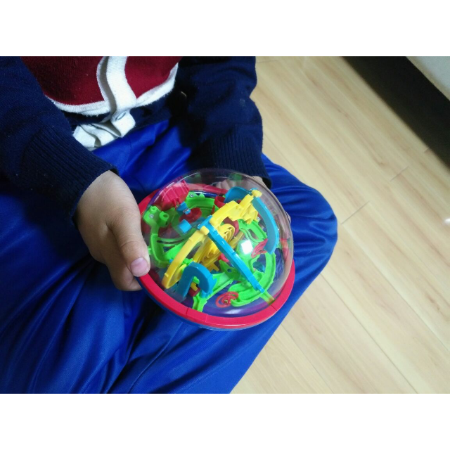 立健3d立体魔幻迷宫钢珠智力球益智儿童玩具礼物