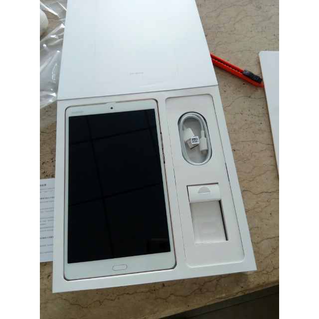 华为(huawei)m3btv-w09香槟金64gb wifi平板电脑