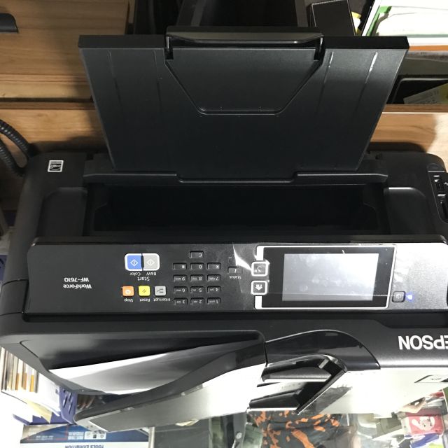 爱普生wf-7610dwf彩色喷墨打印机一体机 四合一多功能一体机 无线wifi