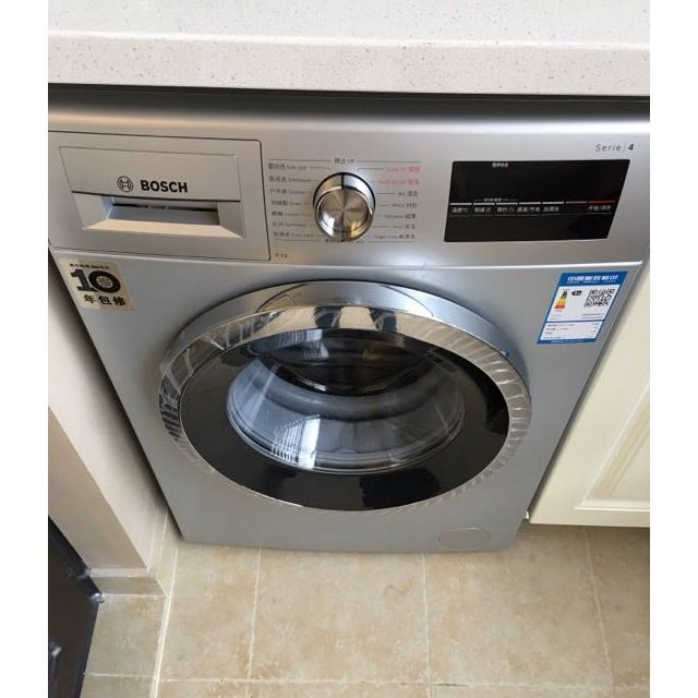 博世(bosch) xqg80-wan201680w 8公斤 变频降噪滚筒洗衣机(银色)