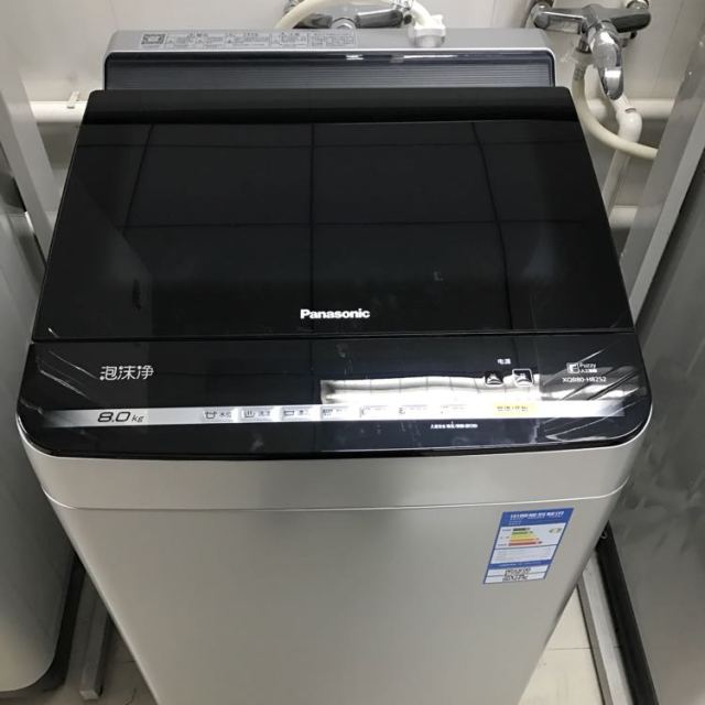 松下(panasonic) xqb80-h8252 8公斤 泡沫净技术 波轮洗衣机(银色)