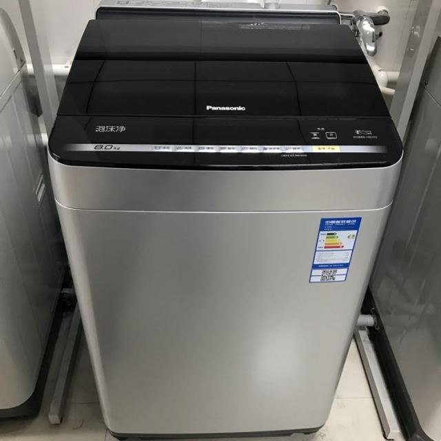 松下(panasonic) xqb80-h8252 8公斤 泡沫净技术 波轮洗衣机(银色)