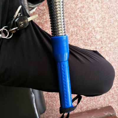 爱伯特 电镀臂力器30kg家用臂力棒30公斤健身器材