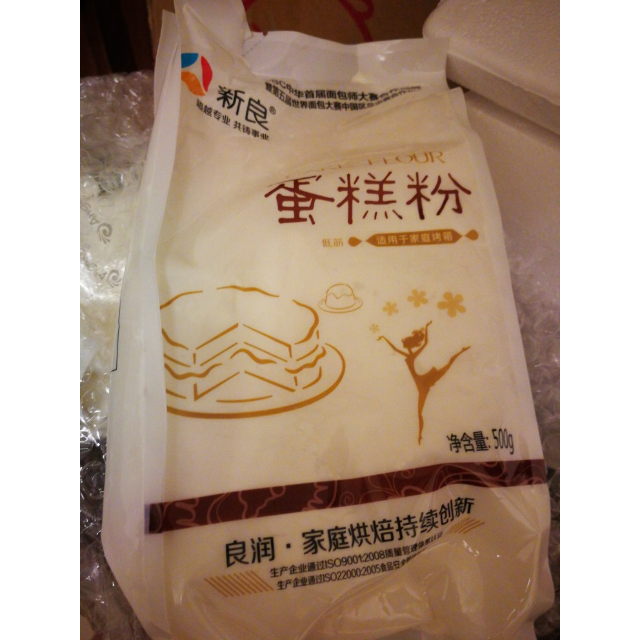 > 烘焙原料 新良低筋面粉蛋糕粉500g 小麦粉 低筋粉原装商品评价 >