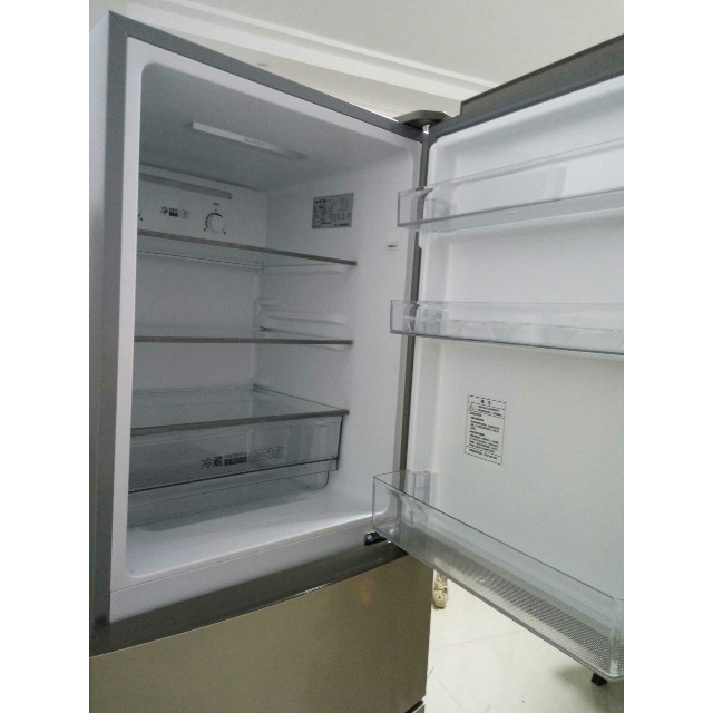 海尔(haier)bcd-216wmpt 冰箱三门 风冷无霜216升家用电冰箱节能静音