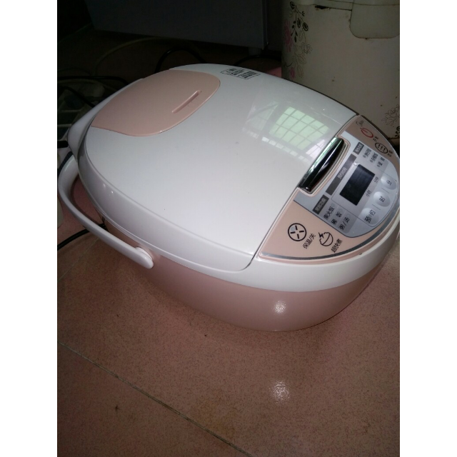 美的(midea)wfs3018q智能可预约电饭煲 3升/3l 粉色