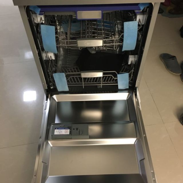 美的(midea)14套立嵌两用洗碗机q6 风干烘干