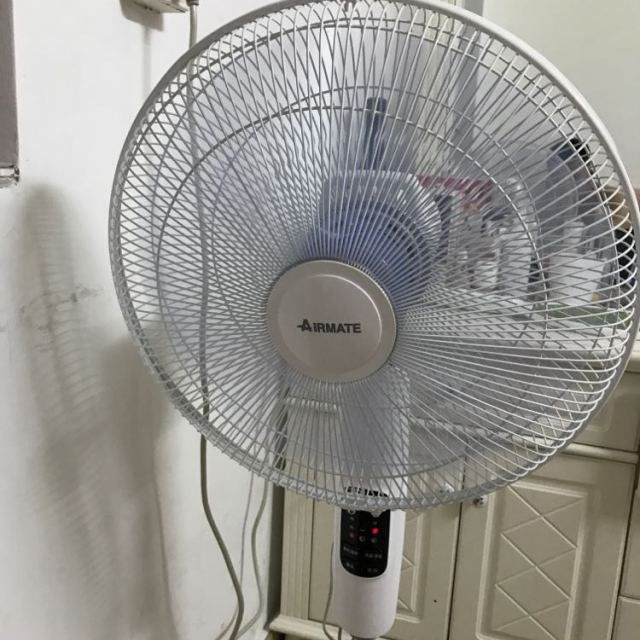 艾美特(airmate) 电风扇 fs40103r 五叶遥控 家用静音 摇头定时
