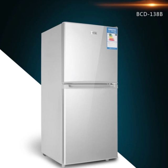 > 先科(sast) bcd-138b 138升 冰箱双门 家用小型冰箱 电冰箱双门小