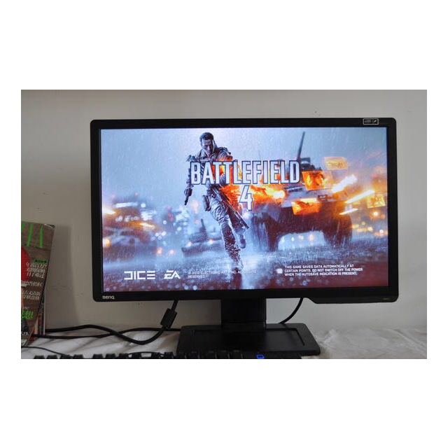 明基(benq)zowie gear xl2411 24英寸1ms响应 144hz刷新 xl2411z升级