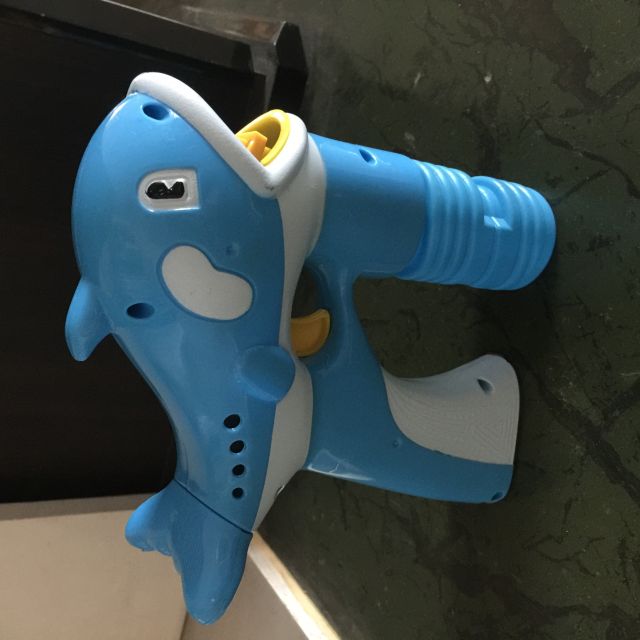 海豚透明全自动泡泡枪音乐灯光泡泡机泡泡水浓缩液生日礼物电动玩具