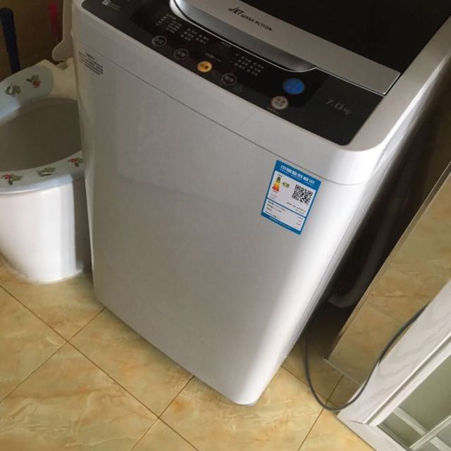 三洋(sanyo) wt7455m0s 7公斤 全自动 波轮洗衣机(亮灰色)