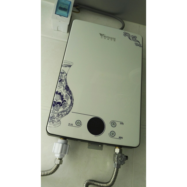 汉诺威(hannover)dsc-ma9-7000即热式电热水器微电脑式快速恒温厨房