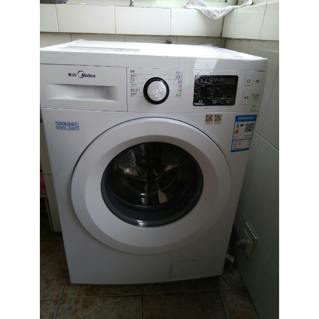 美的(midea)mg80-eco31wdx 8公斤洗衣机 智能操控 变频节能 静音 家用