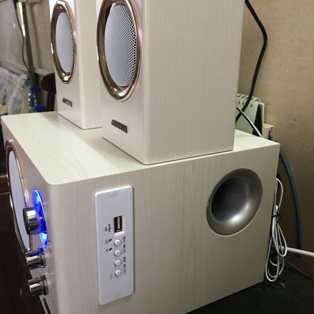 sansui/山水 gs-6000(21a)蓝牙台式音响低音炮2.