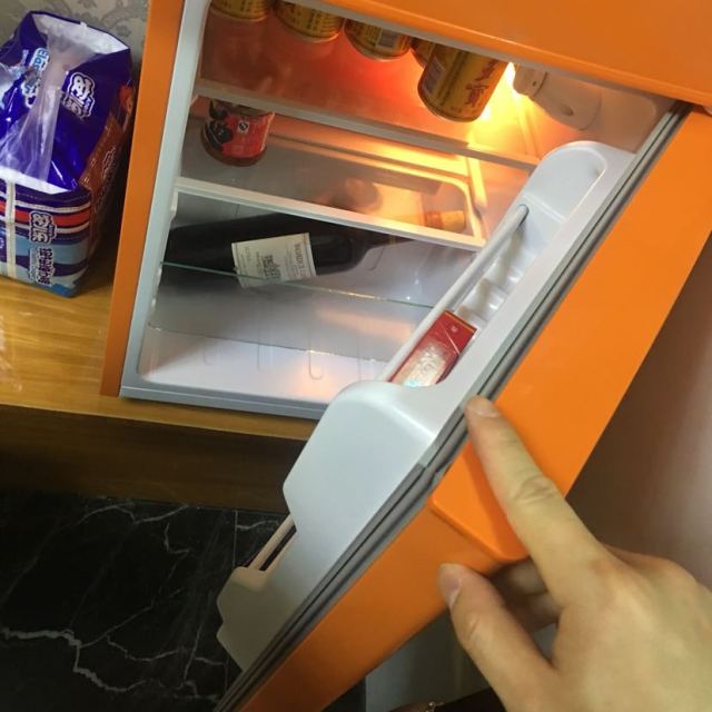 喜力bcd101101升小冰箱两门家用租房节能电冰箱小型双门冰箱