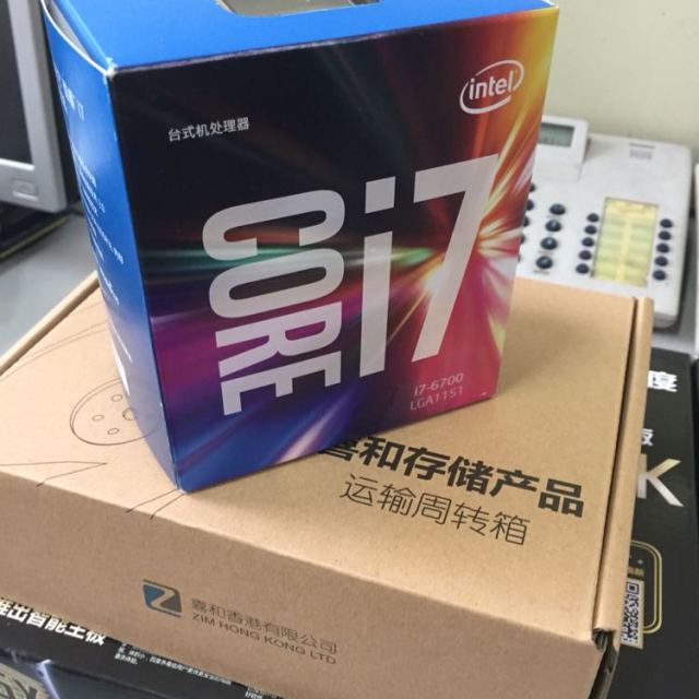 intel英特尔酷睿四核i767001151接口34ghz盒装cpu处理器