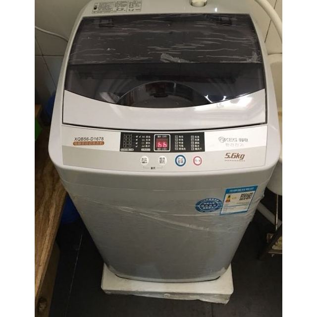 韓電kegxqb56d167856公斤全自動波輪洗衣機八大清洗模式24小時預約桶