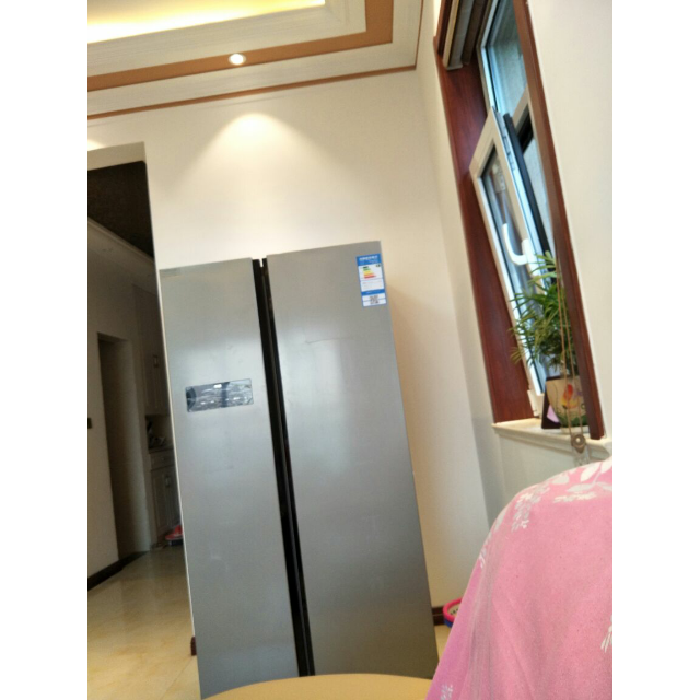 美菱(meling) bcd-518wec 518升 时尚纤薄 风冷无霜 电脑控温 对开门