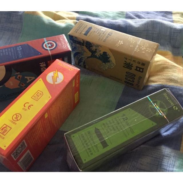 recare超级英雄避孕套超薄 48只装 持久延时男用女用g点大颗粒大号