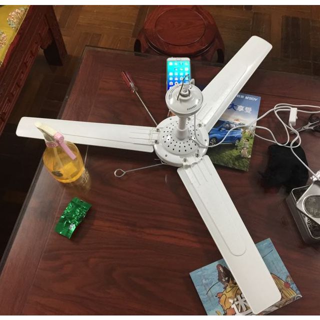 中联吊扇 fd10-90家用小吊扇 大风力静音安全风扇客厅餐厅宿舍电扇 90