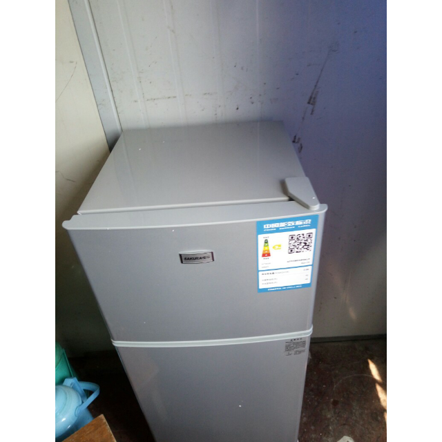 > 樱花(sakura)bcd-118 118升小冰箱家用节能 小型冰箱双门 电冰箱