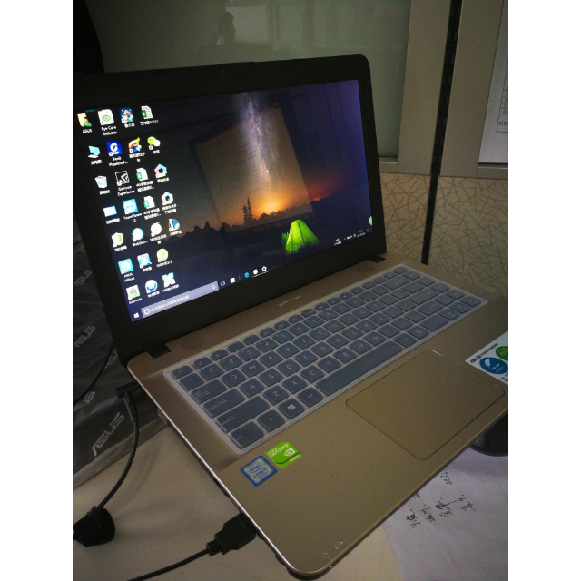 华硕(asus) a441uv7200顽石畅玩版(七代i5 8g 256g固态 500g 独显 黑)