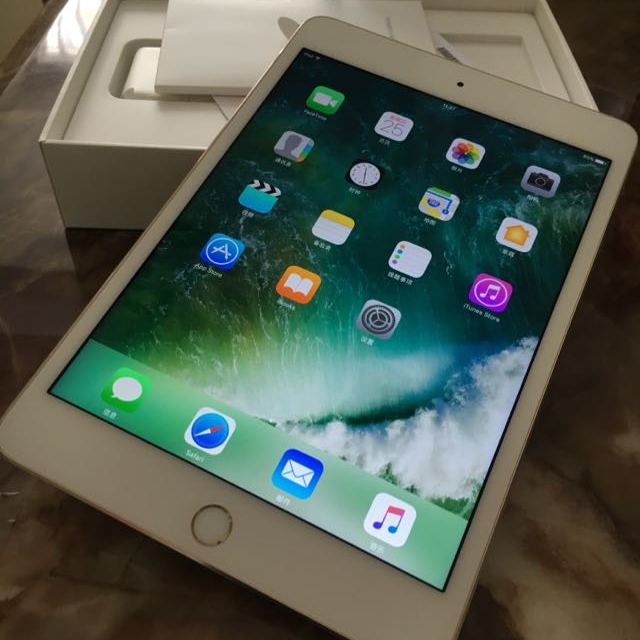 apple ipad mini 4 平板电脑(7.