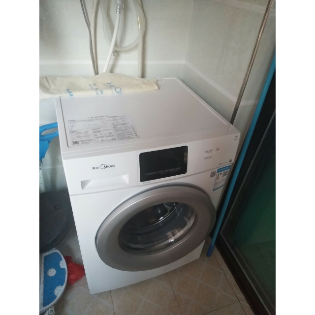 美的(midea)mg80v330wdx 8公斤滾筒洗衣機 智能操控