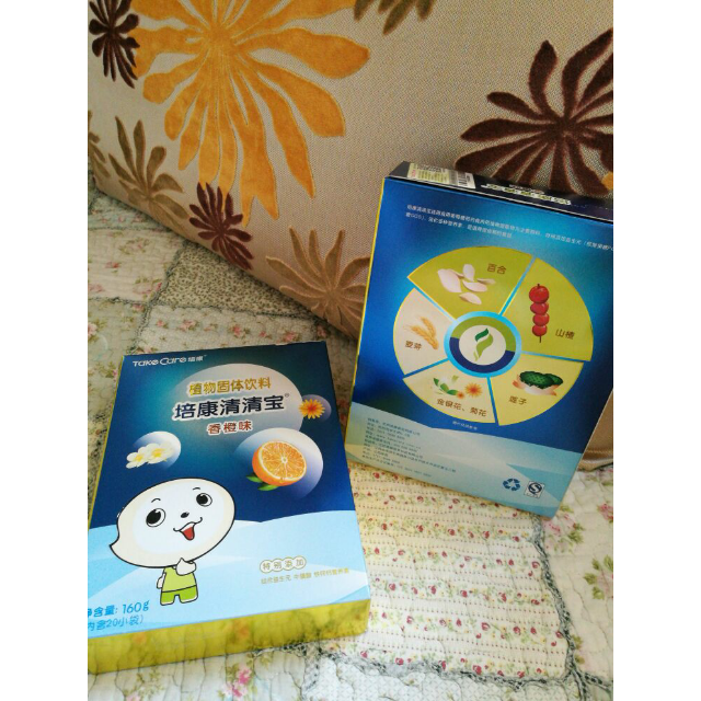 培康(takecare)植物固体饮料清清宝 香橙味160g评价【怎么样 好不好