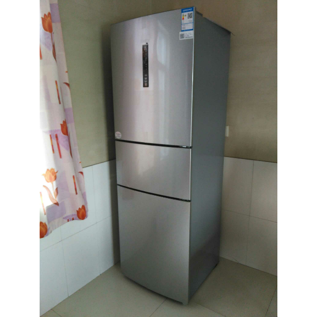 海尔(haier)bcd-258wdpm 258升三门冰箱,风冷无霜 中门可变温 tabt