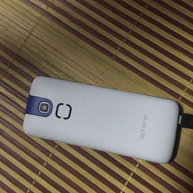 > 乐丰(lephone)手机k1  移动联通2g(白蓝) 双卡双待 老年机 老人手机