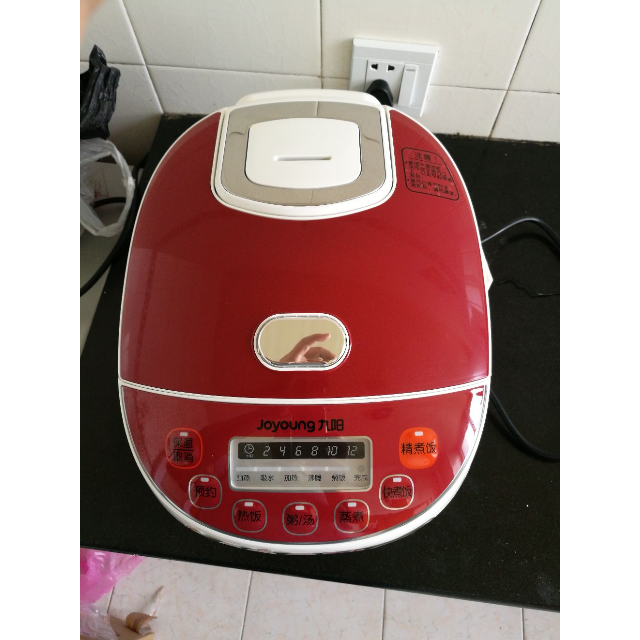 九阳(joyoung)电饭煲 jyf-30fe09 3升 多功能 7段智能温控 黄晶内胆