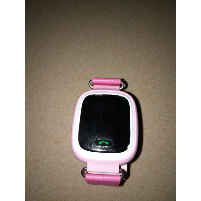小天才电话手表y01粉色皮质 智能手表 儿童智能定位手表 儿童防丢失