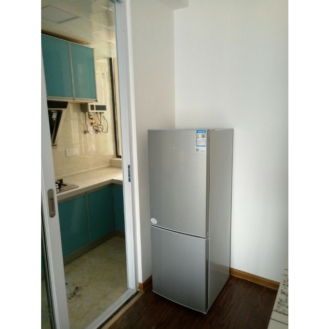 海尔(haier)bcd-160tmpq 160升直冷双门冰箱 快速冷冻 家用租房神器