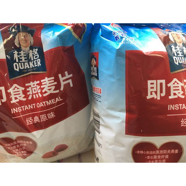 【苏宁易购超市】桂格即食燕麦片1478g超值装 原味早餐冲饮燕麦片杂粮
