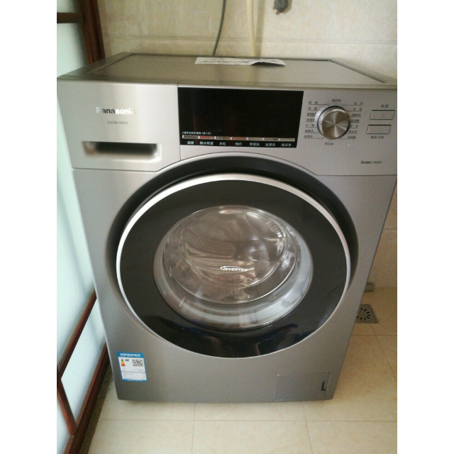 松下(panasonic) xqg80-e8225 8公斤 变频 节能导航智慧洗 护衣更静音