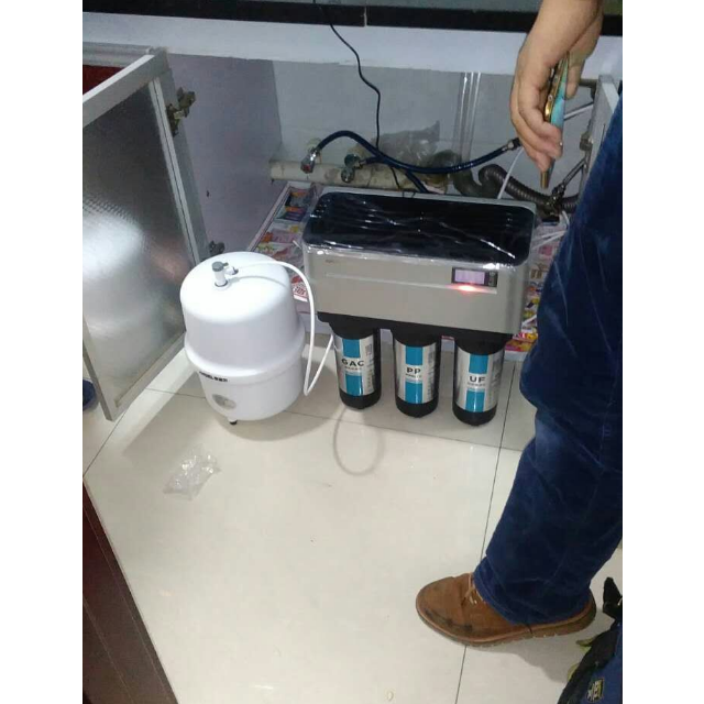 安吉爾j2375-rob8通用型五級過濾雙出水除菌淨水器家用廚房直飲機包郵