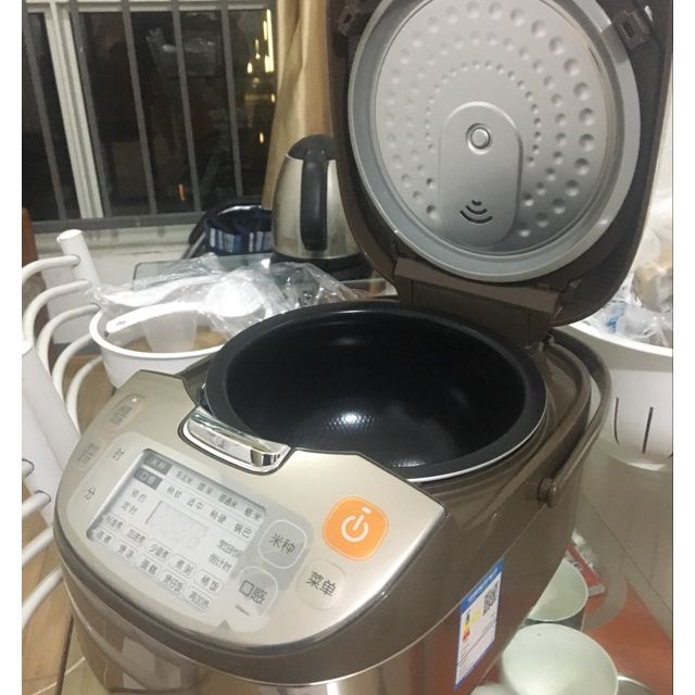 底盤加熱 不粘陶晶球釜內膽 預約功能多功能電飯鍋4l高清大圖|實物圖