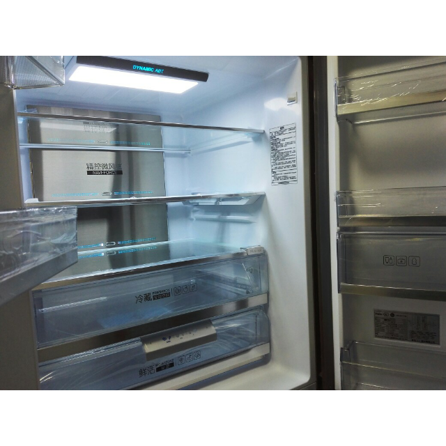 海尔(haier)bcd-405wdgqu1 405升多门冰箱 风冷无霜 干湿分储 智能