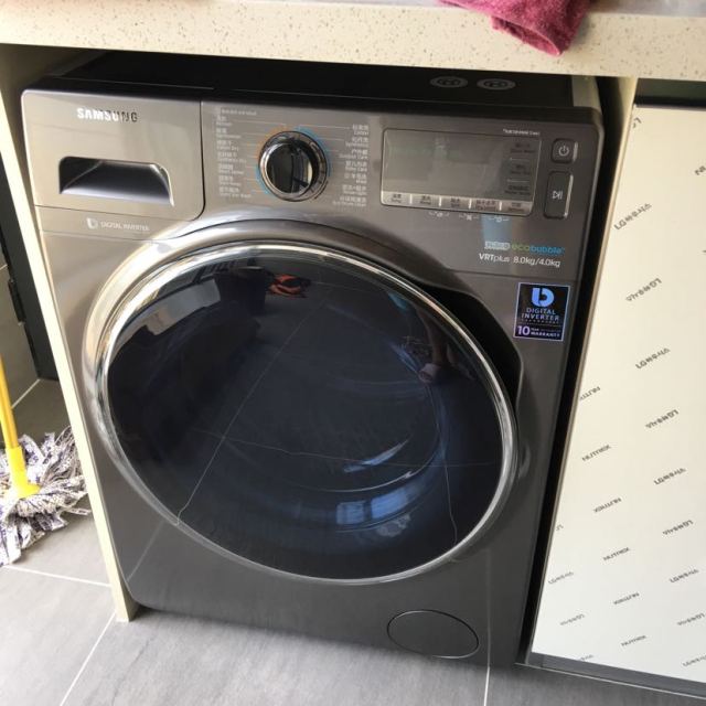 三星(samsung) wd80j7260gx 8公斤全自动洗烘一体滚筒洗衣机 智能变频