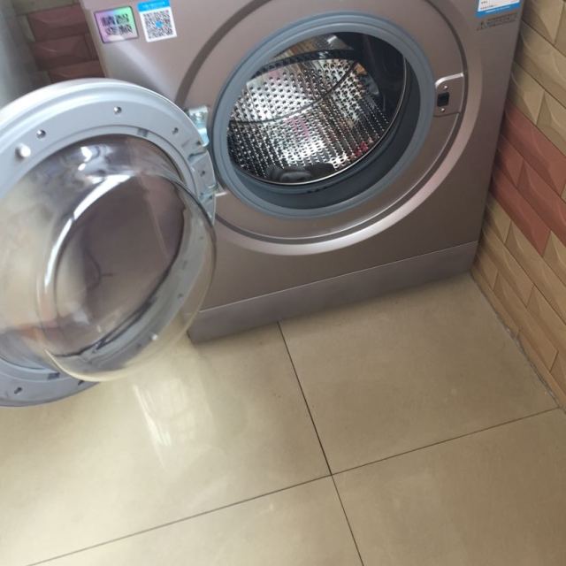 wf810616bics0s 8公斤 下排水 变频空气洗wifi智能 滚筒洗衣机(银色)