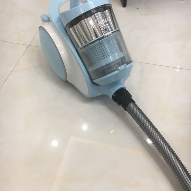 美的(midea)c5-l141c 家用卧式吸尘器 蓝色 干吸式 除螨