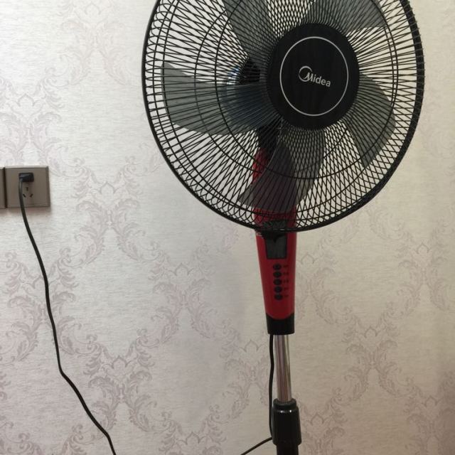 美的(midea) 电风扇 fs40-13er 五叶智能遥控 家用静音 摇头定时