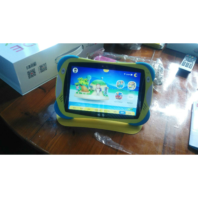 读书郎儿童平板电脑q7s 3d互动教学 早教机 学习机 幼儿童早教机 家教