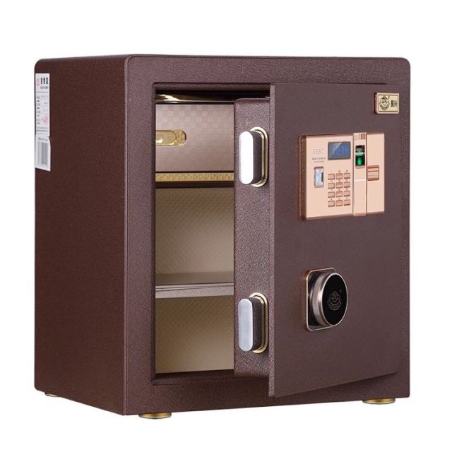 振兴保险柜办公保险箱家用小型保管箱45cm电子指纹锁床头柜广州深圳
