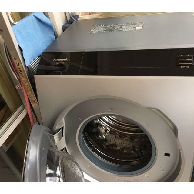 松下(panasonic) xqg80-v8055 8公斤 3d立体洗 变频静音 滚筒洗衣机